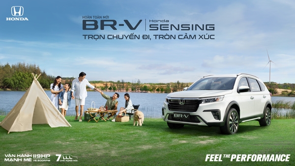 Honda BR-V hoàn toàn mới lần đầu tiên được giới thiệu tại thị trường Việt Nam - Trọn chuyến đi, tròn cảm xúc