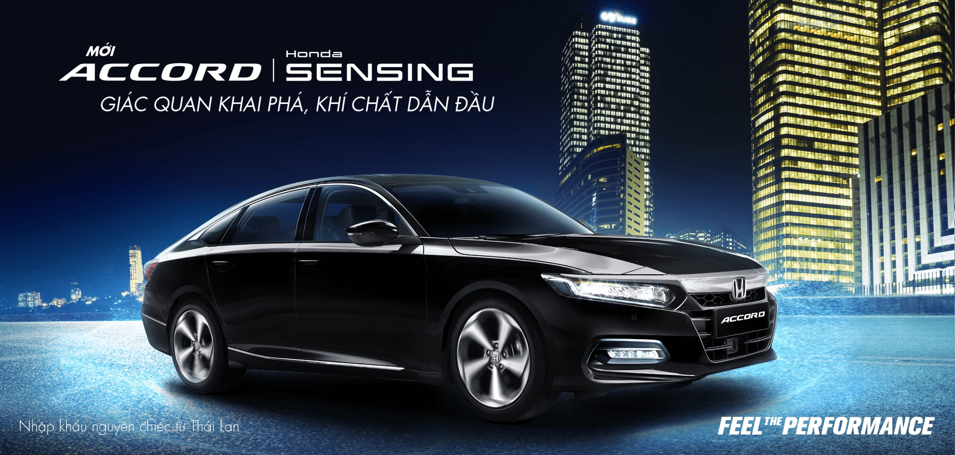 Honda Việt Nam giới thiệu phiên bản mới Honda Accord – Giác quan khai phá, khí chất dẫn đầu