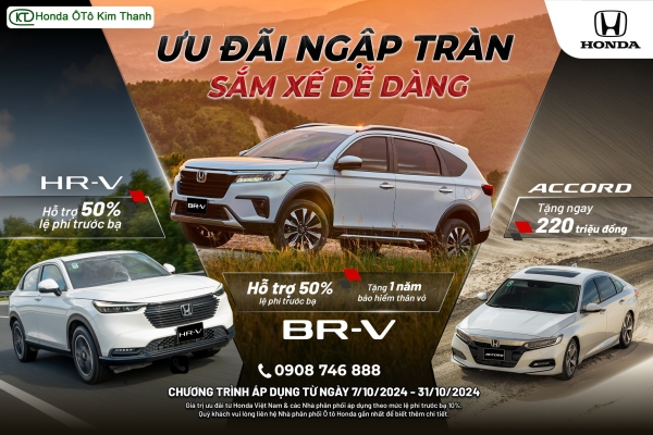 Ưu đãi ngập tràn – Sắm xế dễ dàng